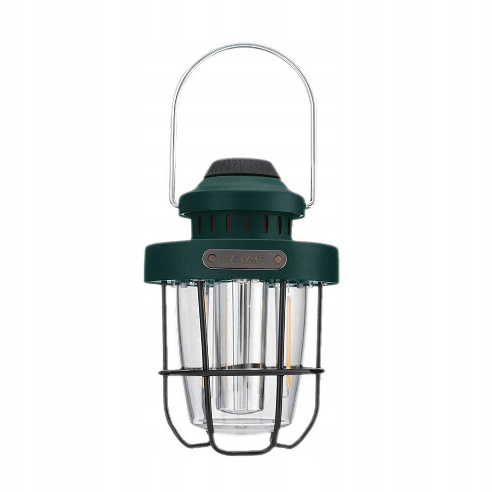 Venkovní kempingová lampa přenosná Led akumulátorová změna barev V-tac