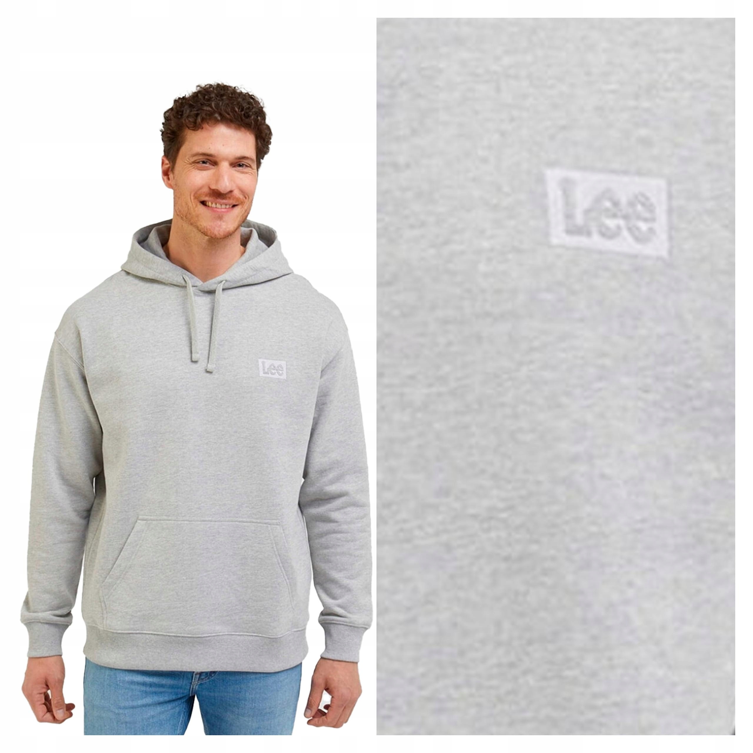 Pánská mikina Lee Core Loose Hoodie Sharp XXL