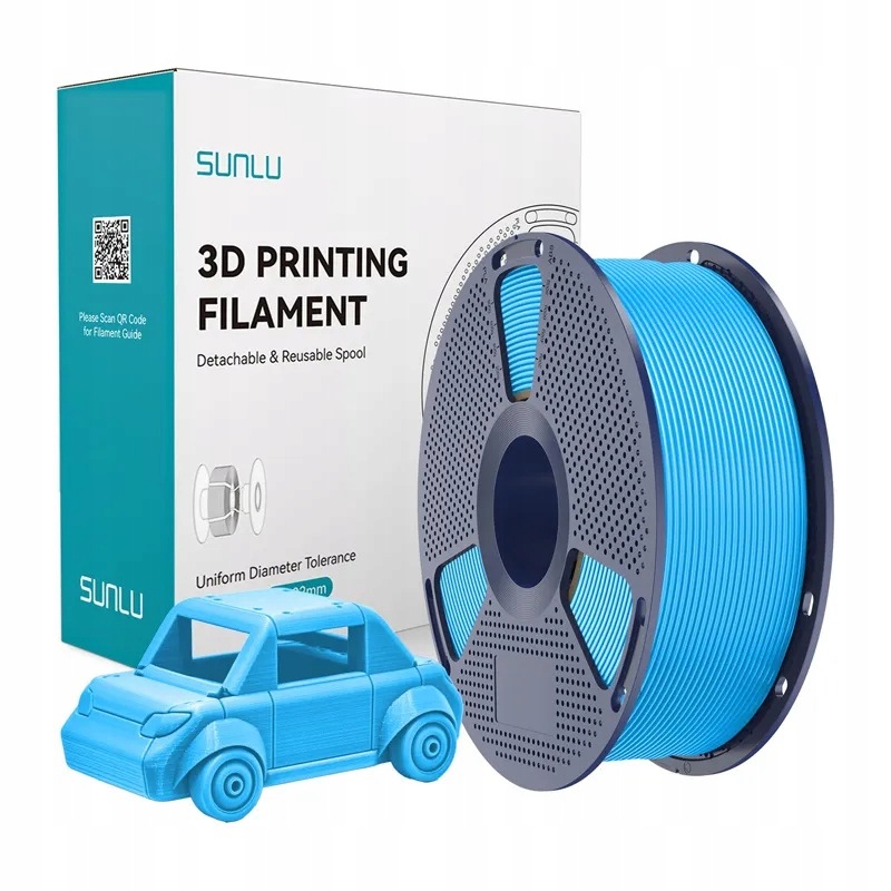 Filament Sunlu Petg 1.75mm 1kg (cyjan)