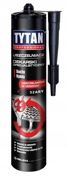 

Uszczelniacz dekarski 310ml szary Tytan