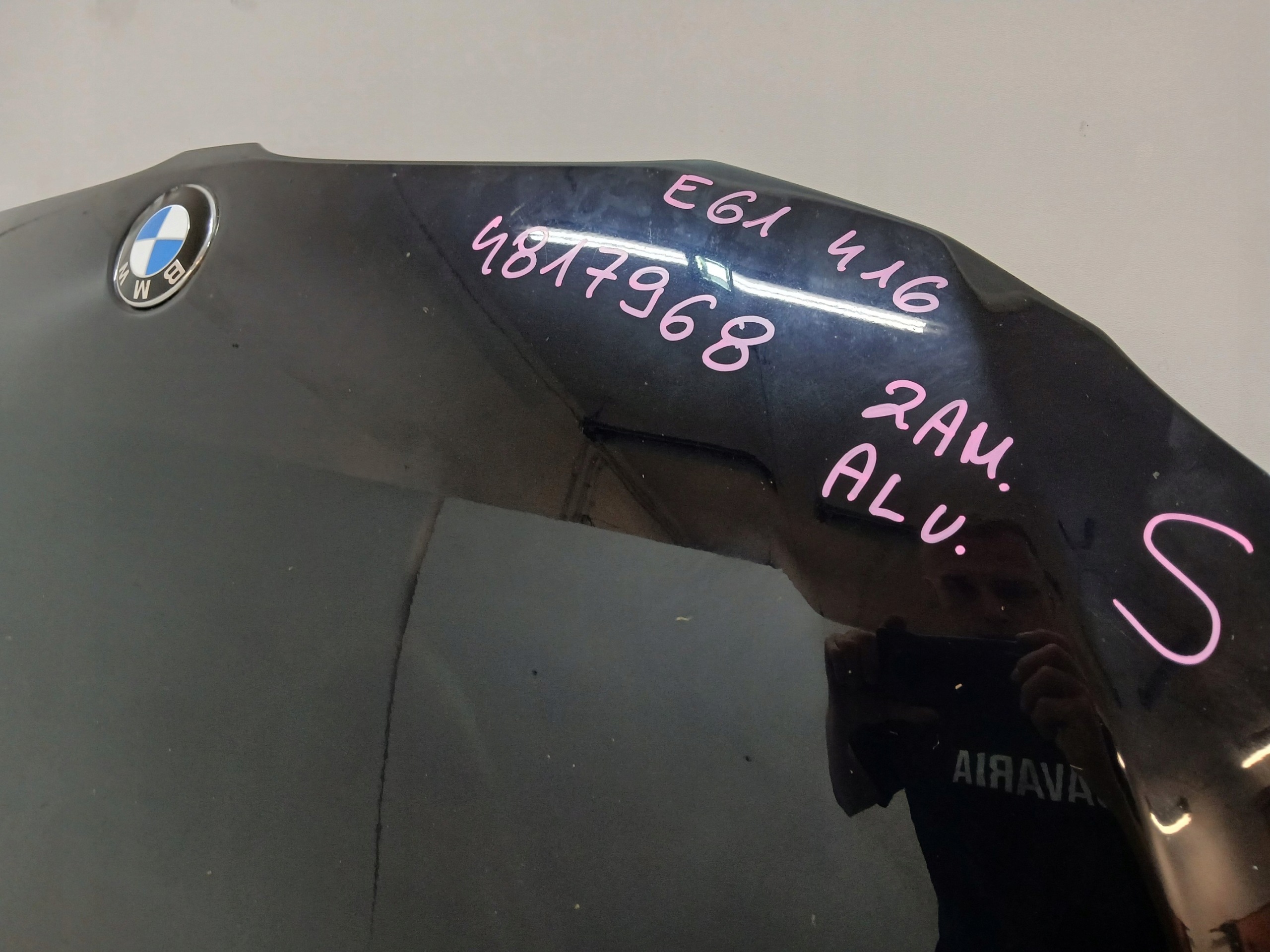 BMW E60 E61 Capot CARBONSCHWARZ