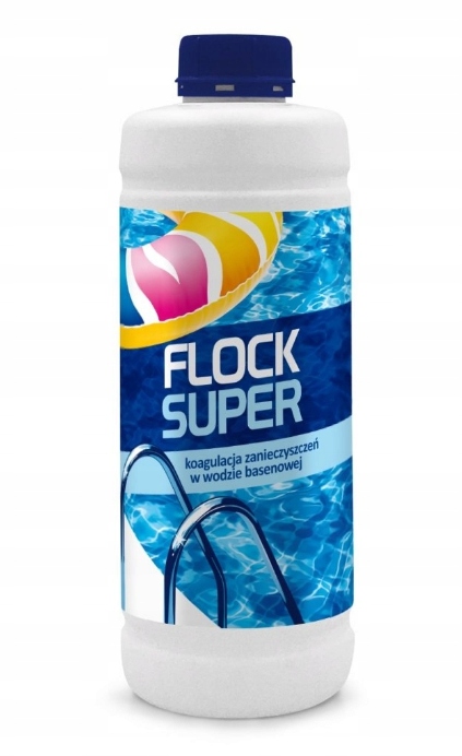 

Flock Koagulant Anty Mętna Woda Do Basenu 1L