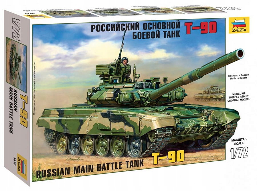 T-90 ruský hlavní tank 1:72 Zvezda 5020