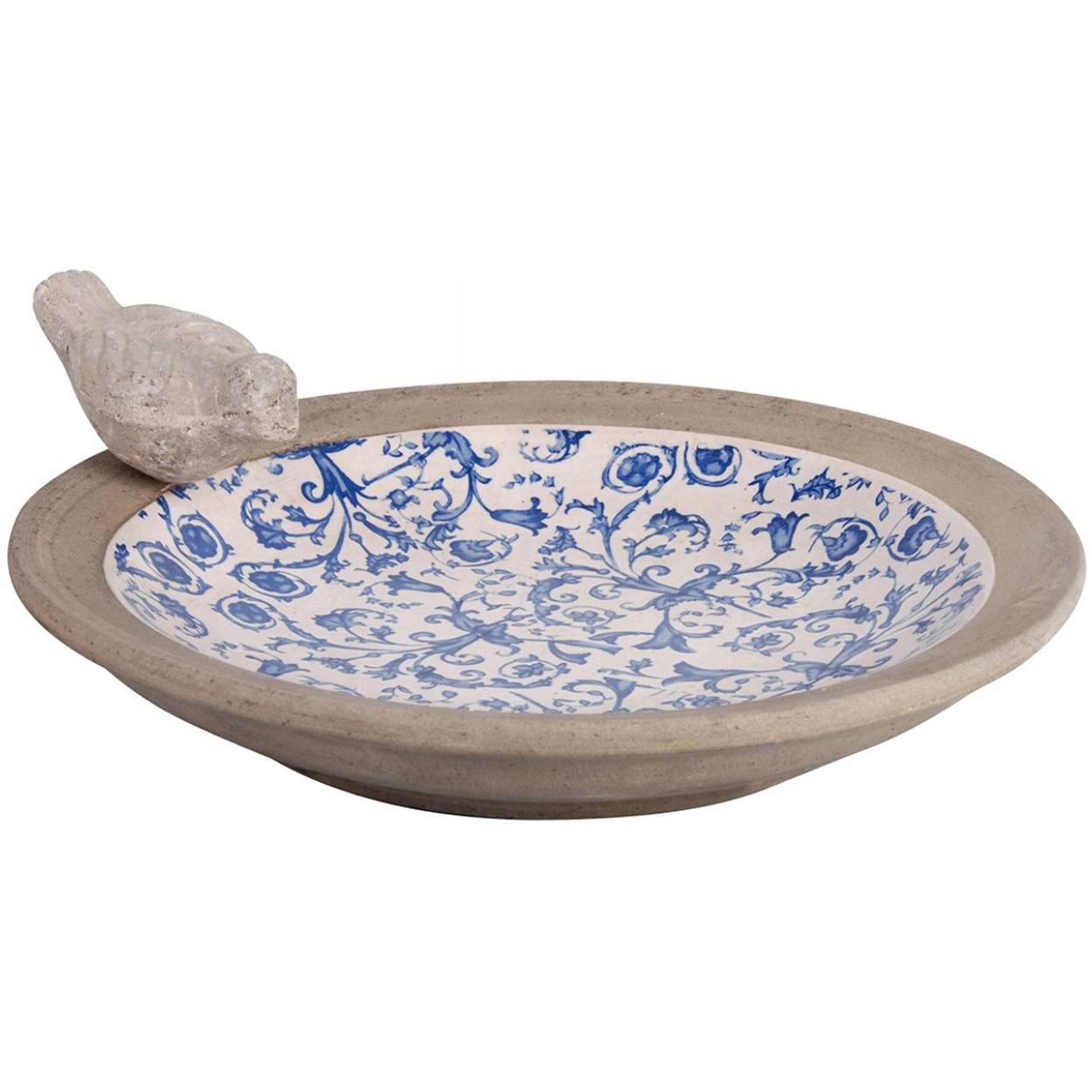 Poidło dla ptaszków Misa ceramiczna Wanienka Retro Karmnik dla ptaków