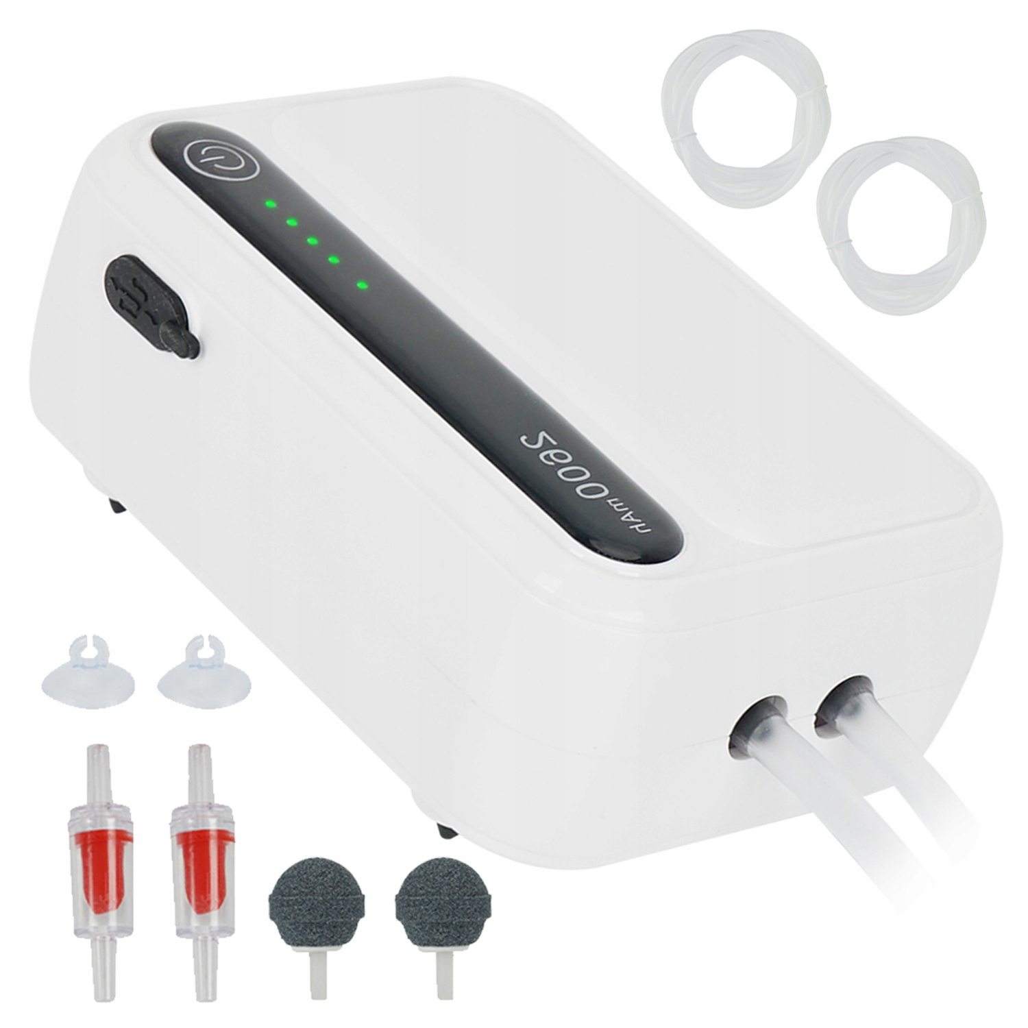 Levně Akvarijní Provzdušňovač S 2 Výstupy, Tichý, 3 W, Pro Akvárium 30-100 L