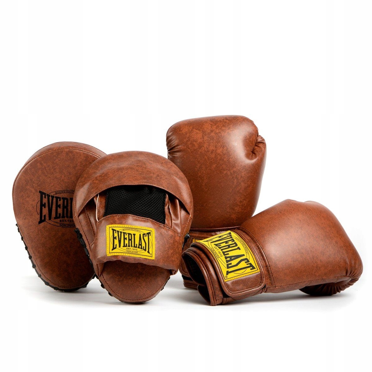 Everlast Boxerský set – rukavice a trenérské tlapky
