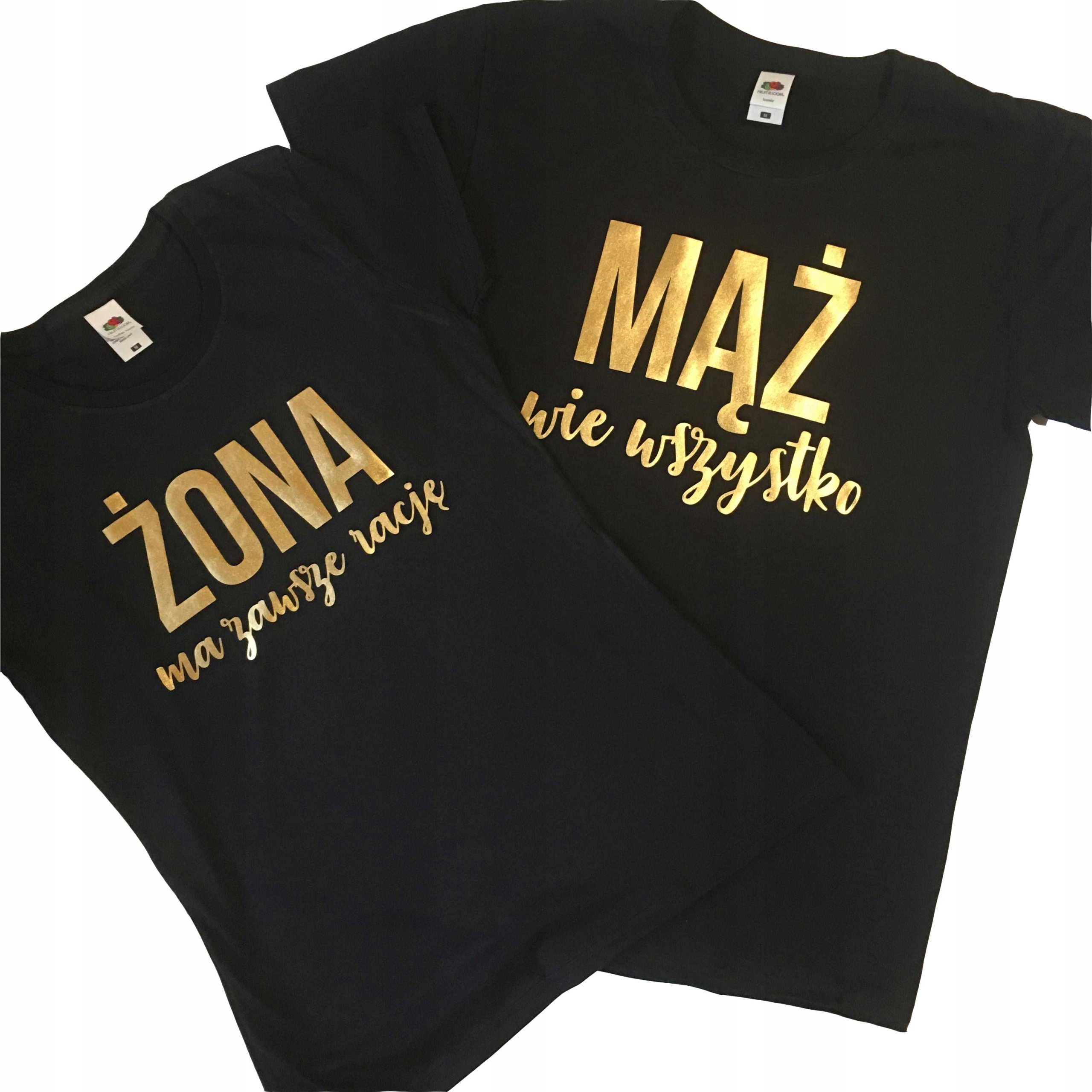 

Zestaw Mąż Żona Koszulki Dla Pary Ślub Rocznica