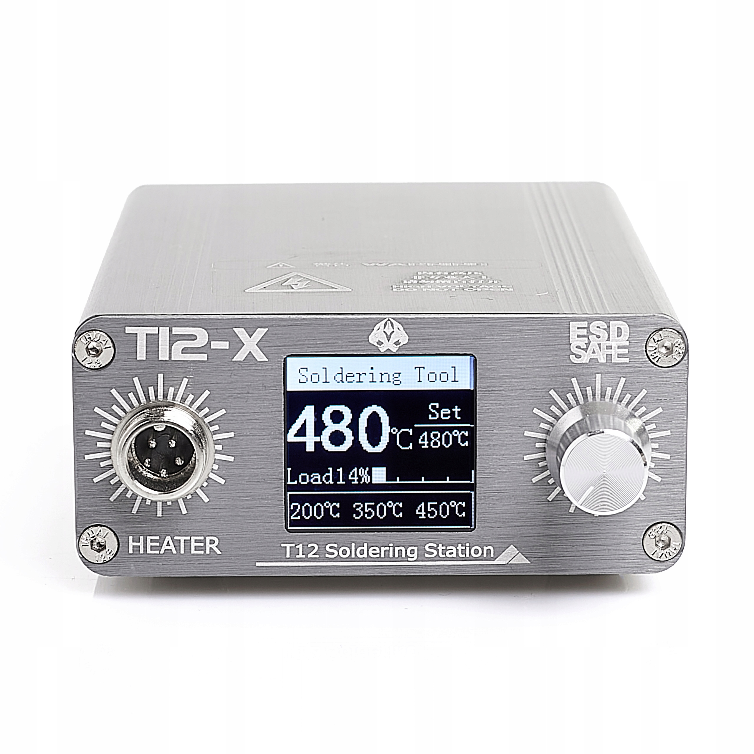 PRECYZYJNA STACJA LUTOWNICZA TECHREBAL OSS T12-X AKCESORIE DO LUTOWANIA Moc 75 W