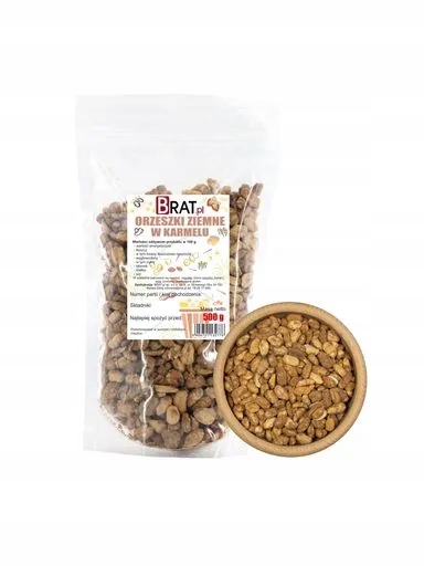 4 x Brat Arašídy v karamelu 500 g