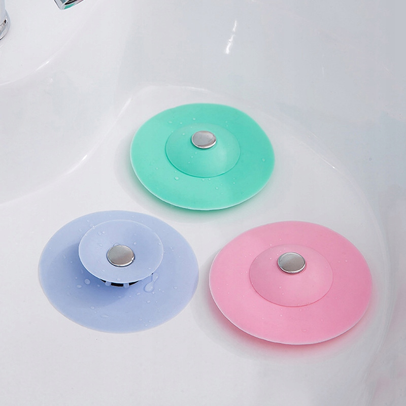 KOREK Z SITKIEM SILIKONOWY DO ZLEWU UMYWALKI WANNY Minimalna średnica odpływu 38 mm