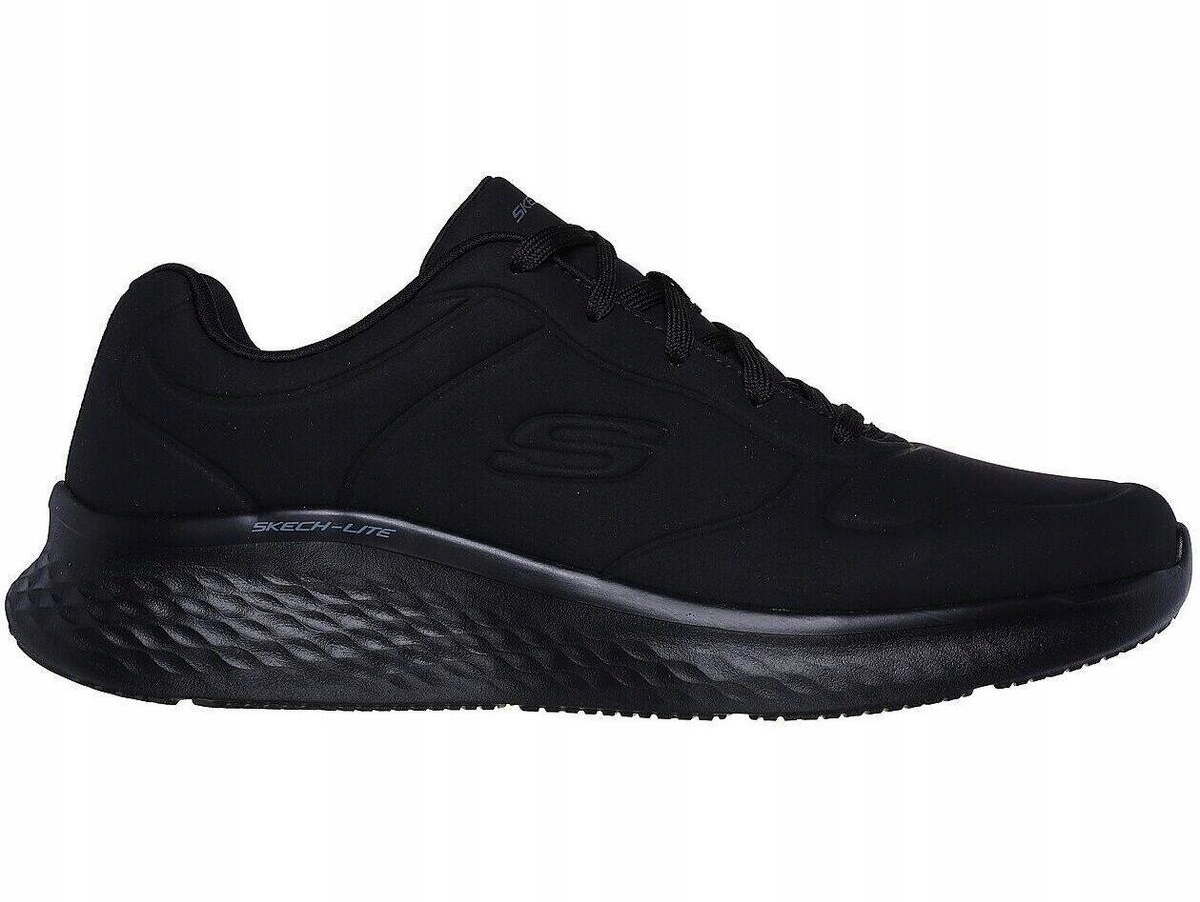 Pánské boty Skechers Skech-lite 232499-BBK černé sportovní pro každodenní nošení 47,5
