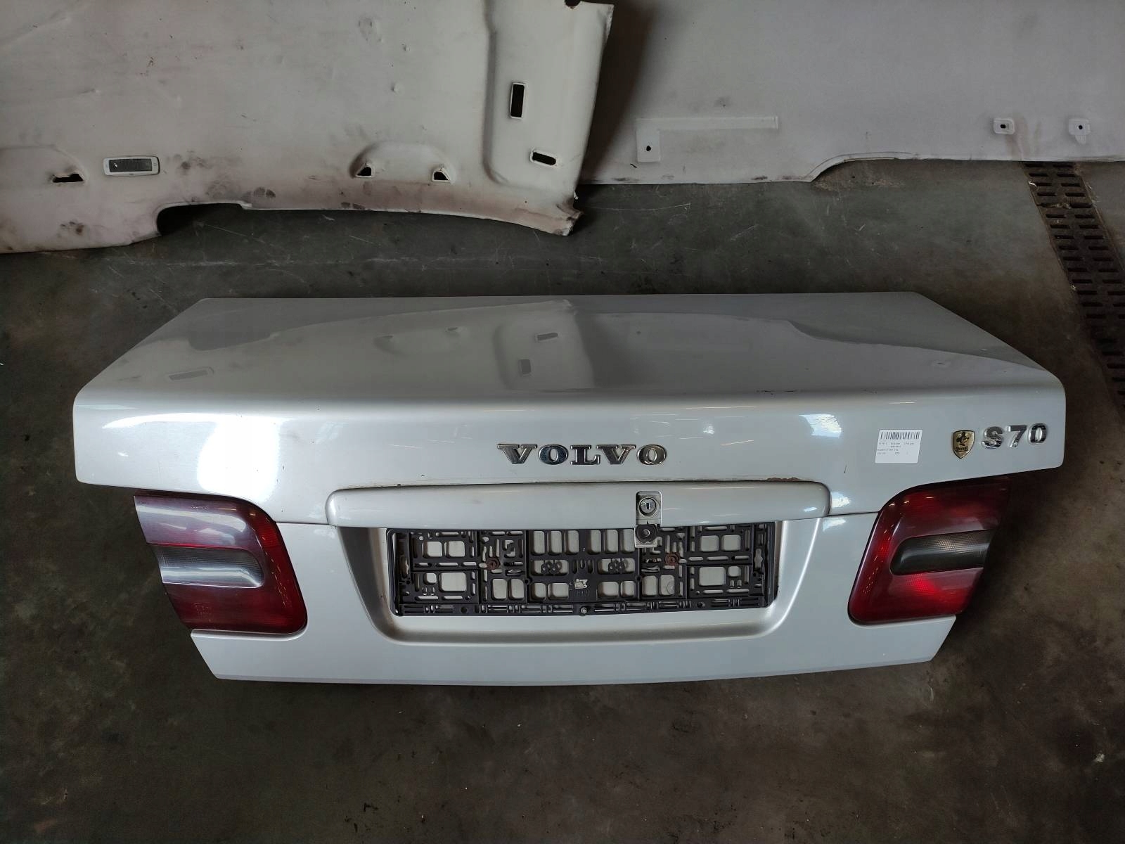 trunk door boot VOLVO S70 and