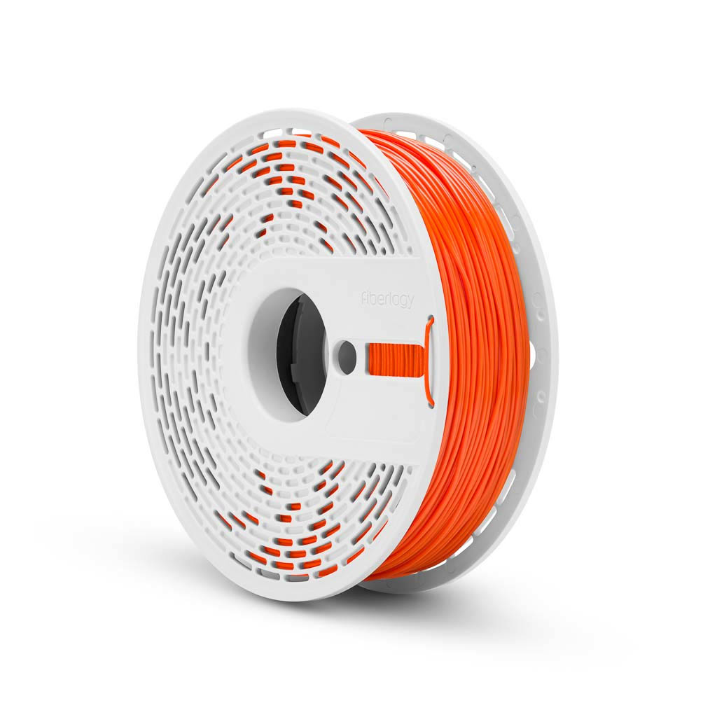 Filament pro 3D tiskárnu Fiberlogy Nylon PA12 Oranžový 1,75 mm 0,75 kg