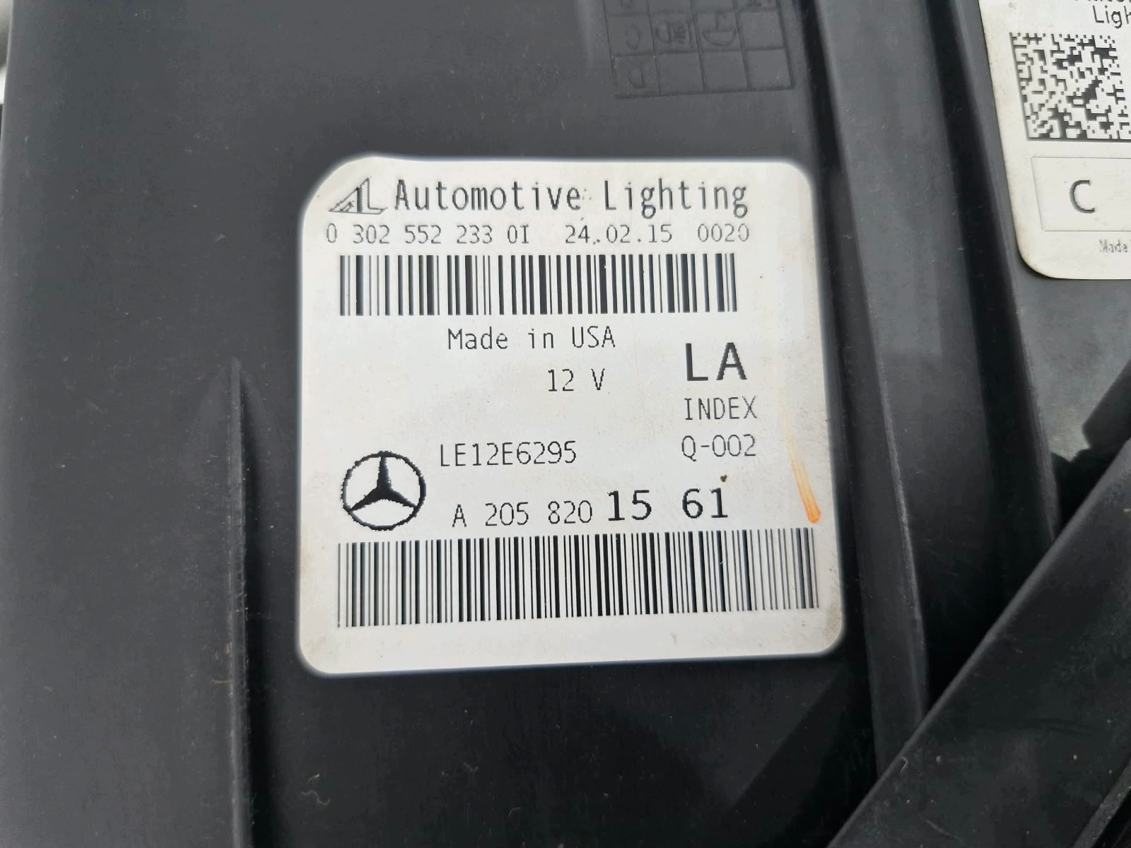 light left Mercedes C Klasa W205 FULL LED High Performance USA