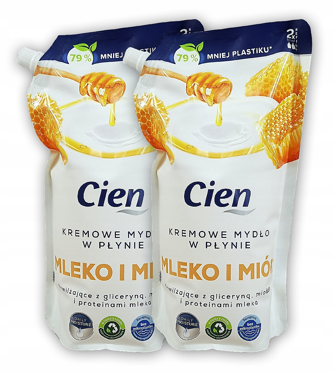 

Mydło W Płynie Cien mleko i miód 2L