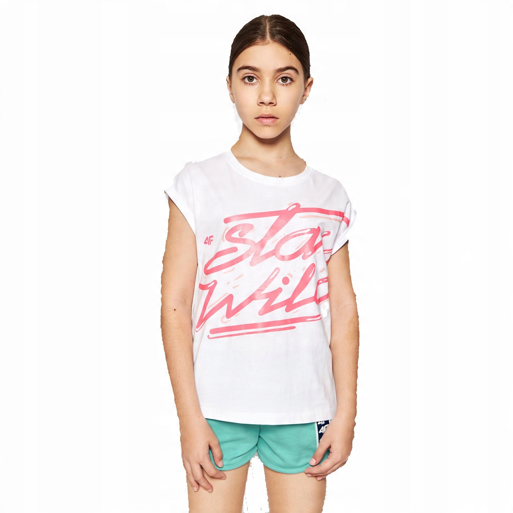 

Koszulka Dziecięca 4F T-shirt Bawełna JTSD009 140