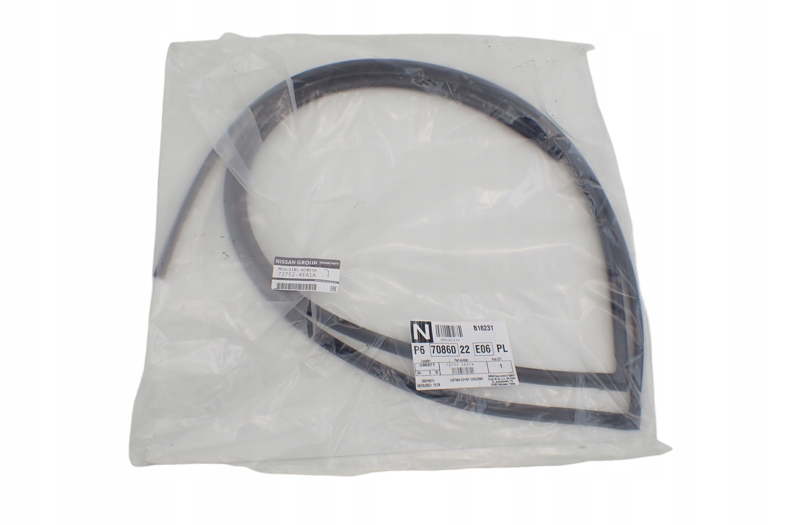 NISSAN QASHQAI J11 USZCZELKA SZYBY CZOŁOWEJ NOWA OEM