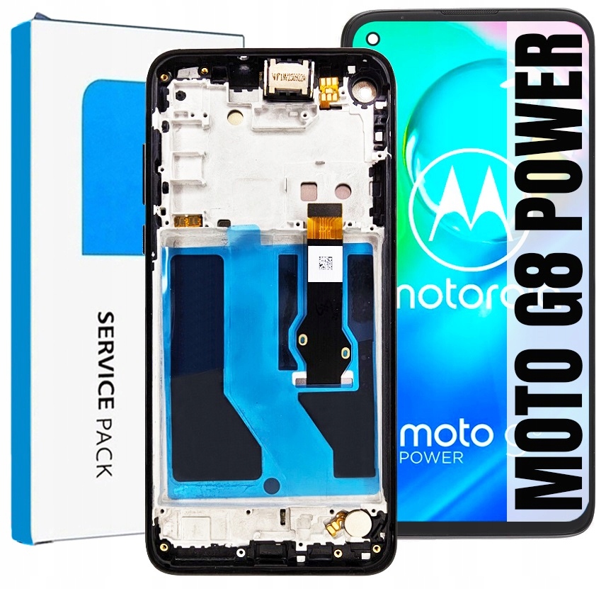 Displej Pro Motorola Moto G8 Power Originální LCD Displej Rámeček
