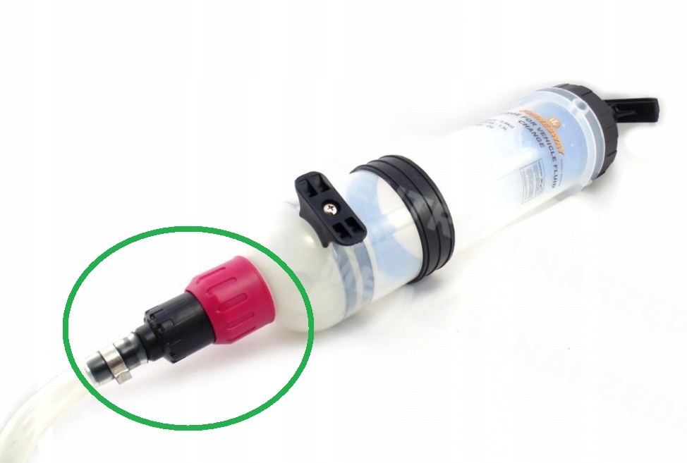 

Zawór Olejnicy 1,5 l Nakrętka strzykawki Jonnesway