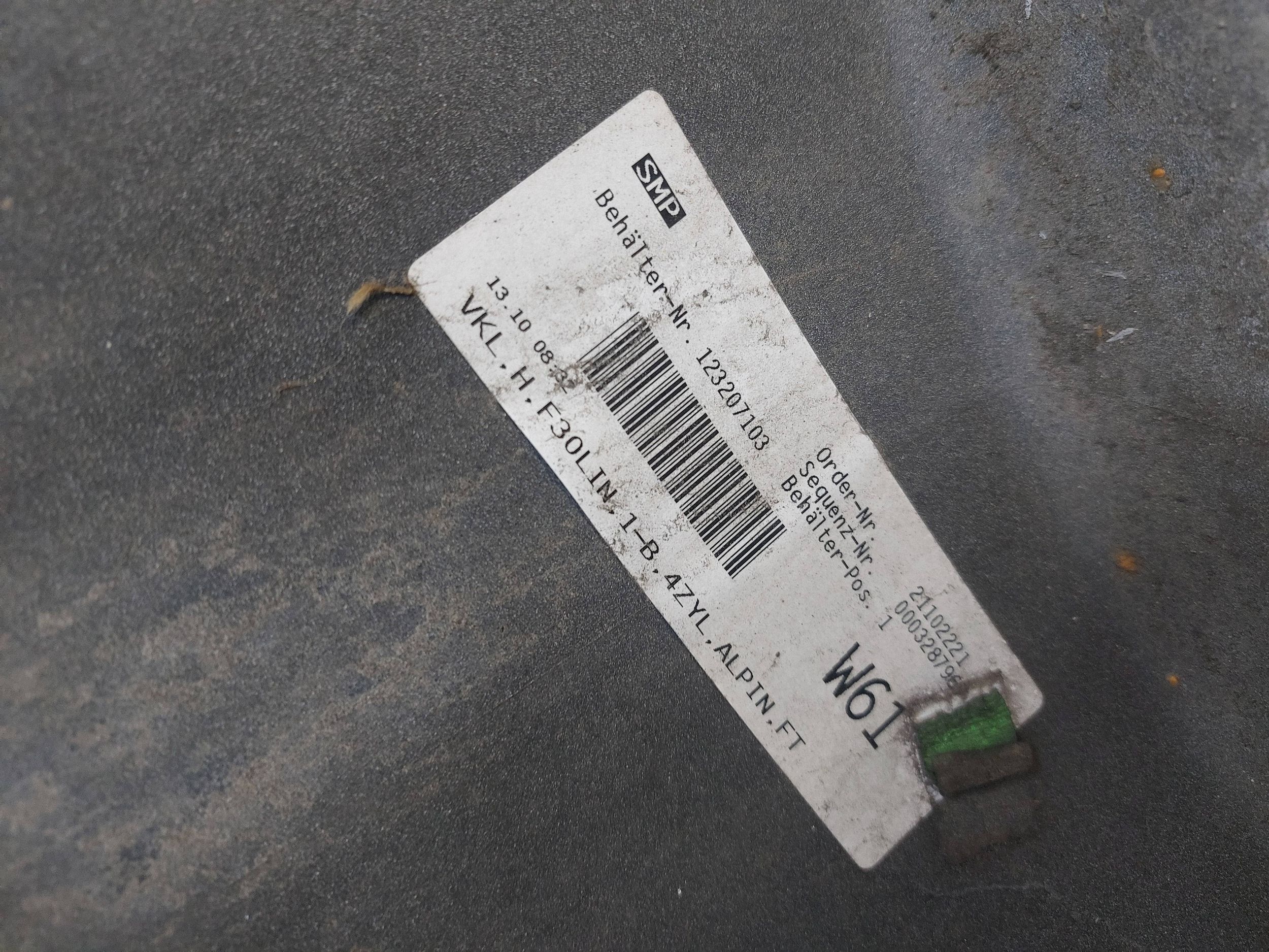 BMW 3 F30 11-5r stoßstange heck hinten PDC original