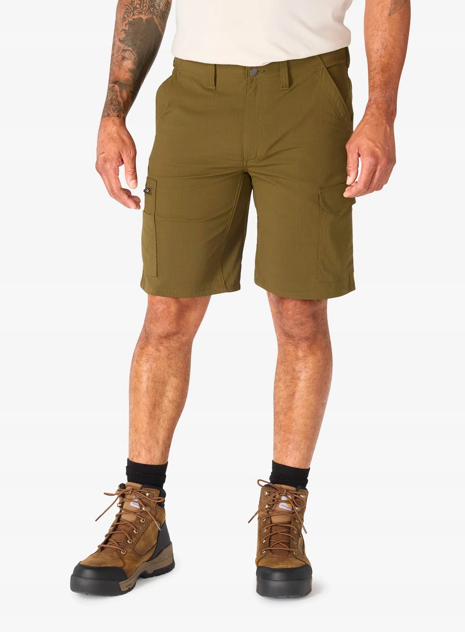 Kraťasy Carhartt Relaxed 10 Force Ripstop Cargo Short burn logs 34 (L)