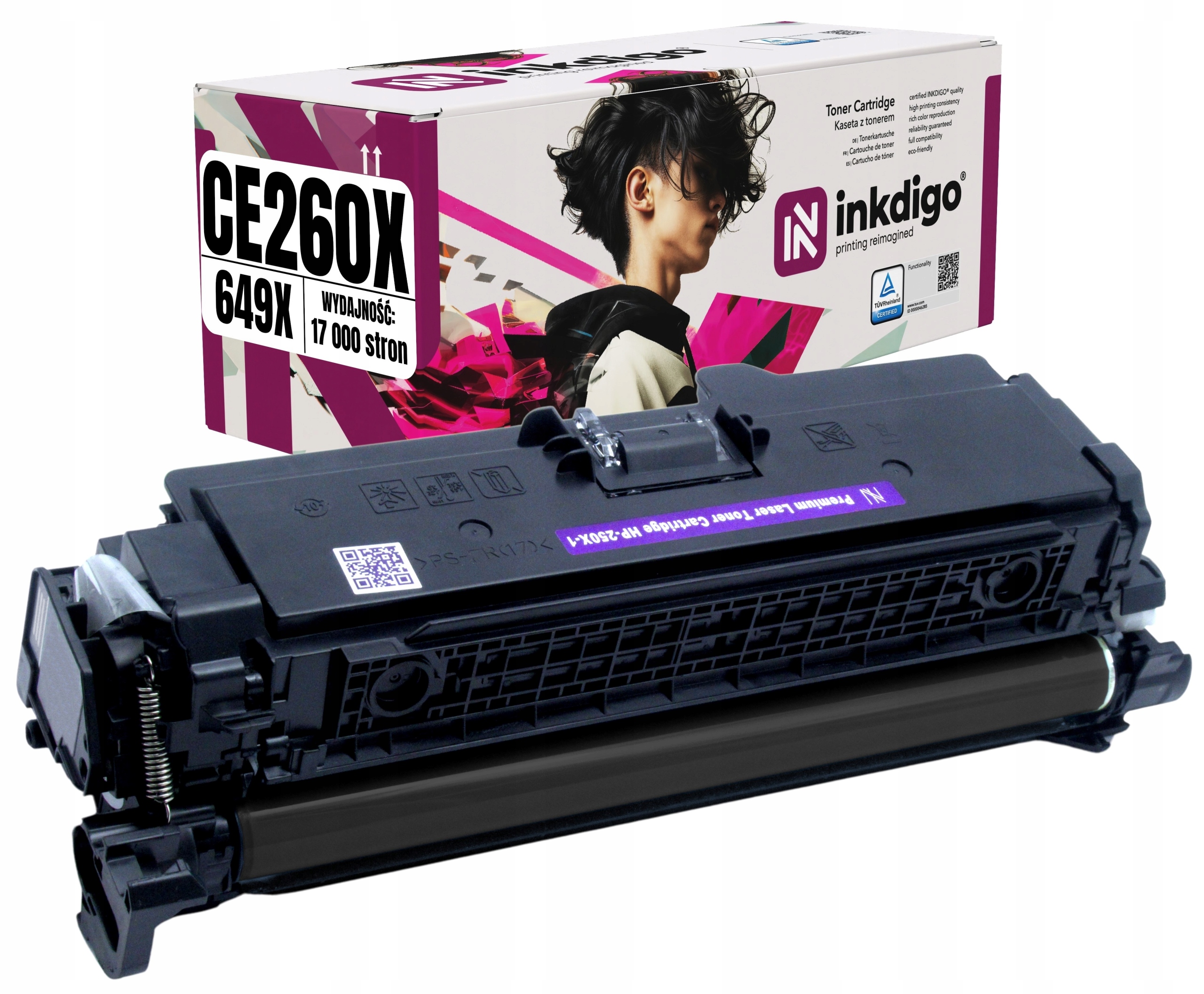 Toner pro Hp CE260X Cp 4520n Cp 4525dn náhradní