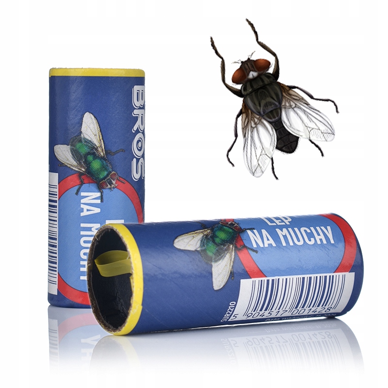 

Lep okrągły na muchy Bros 1 szt taśma rolka