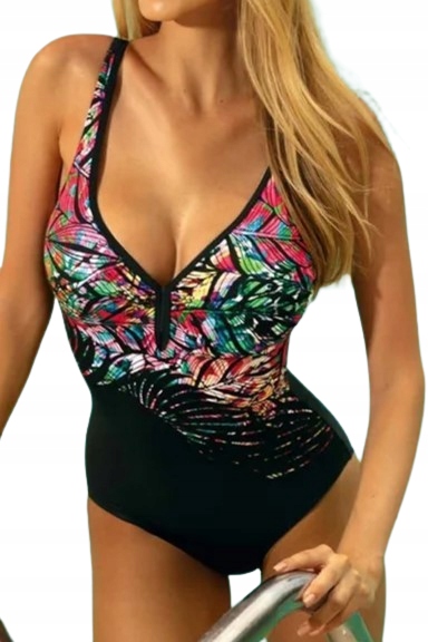 Jednodílné plavky Aquarilla Locarno 672 [Velikost 40/D]