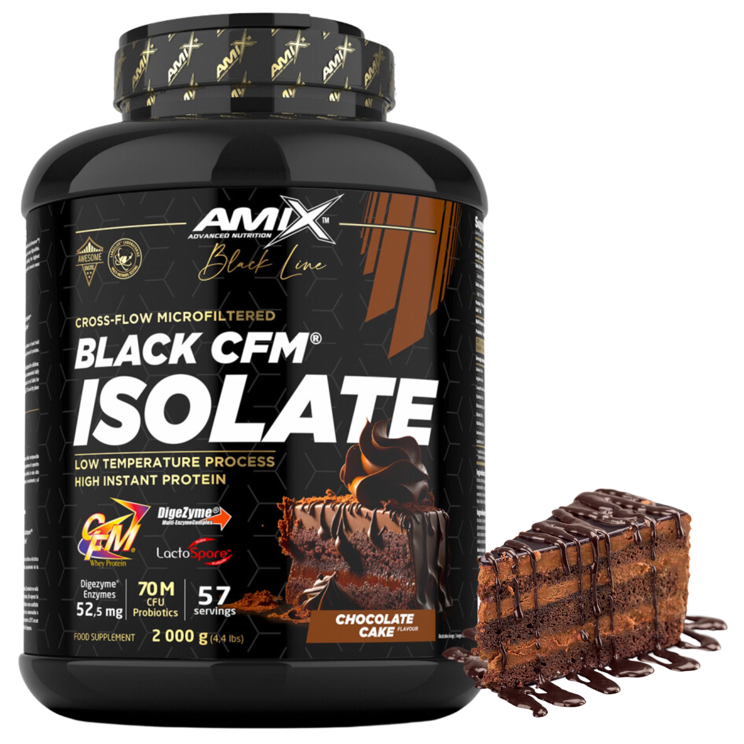 Isolate protein Wpi Protein Protein Čokoládové sušenky Cfm Amix