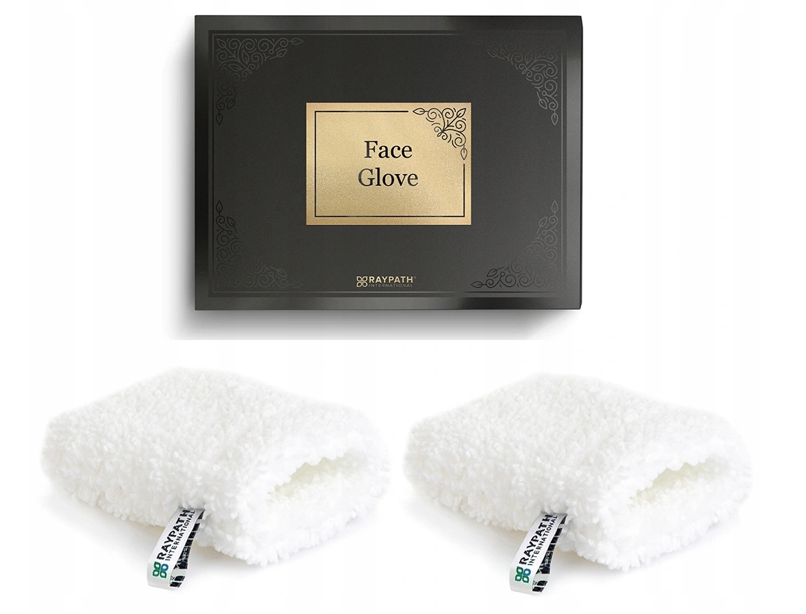 Čisticí přípravek na odličování obličeje 2ks Face Glove Raypath – čištění obličeje pouze vodou