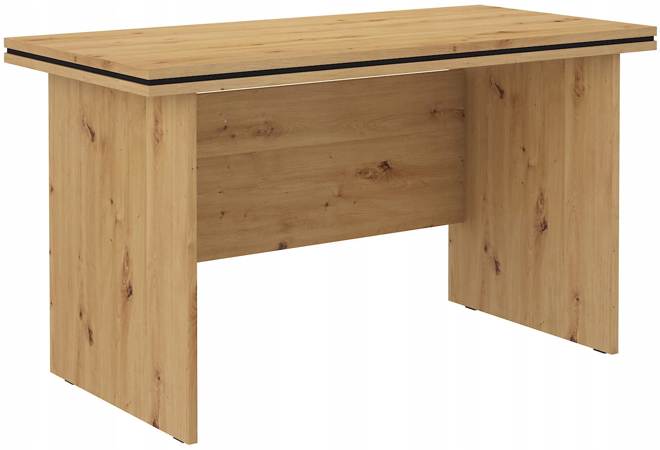 Klasický Psací Stůl S Tlustou Deskou 5,6 CM Dub Artisan