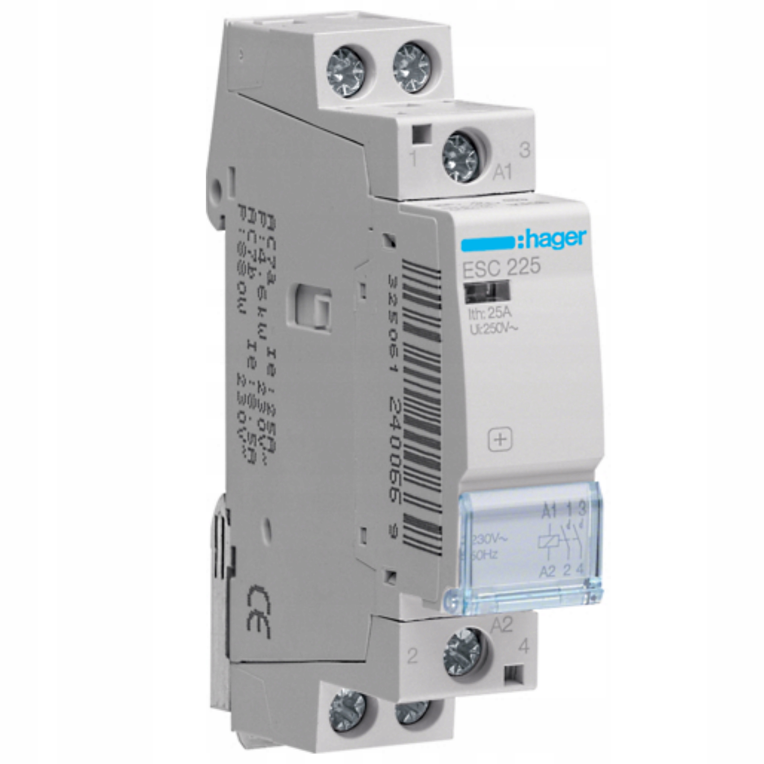 Modulární stykač 2NO 25A 230V Ac 1P