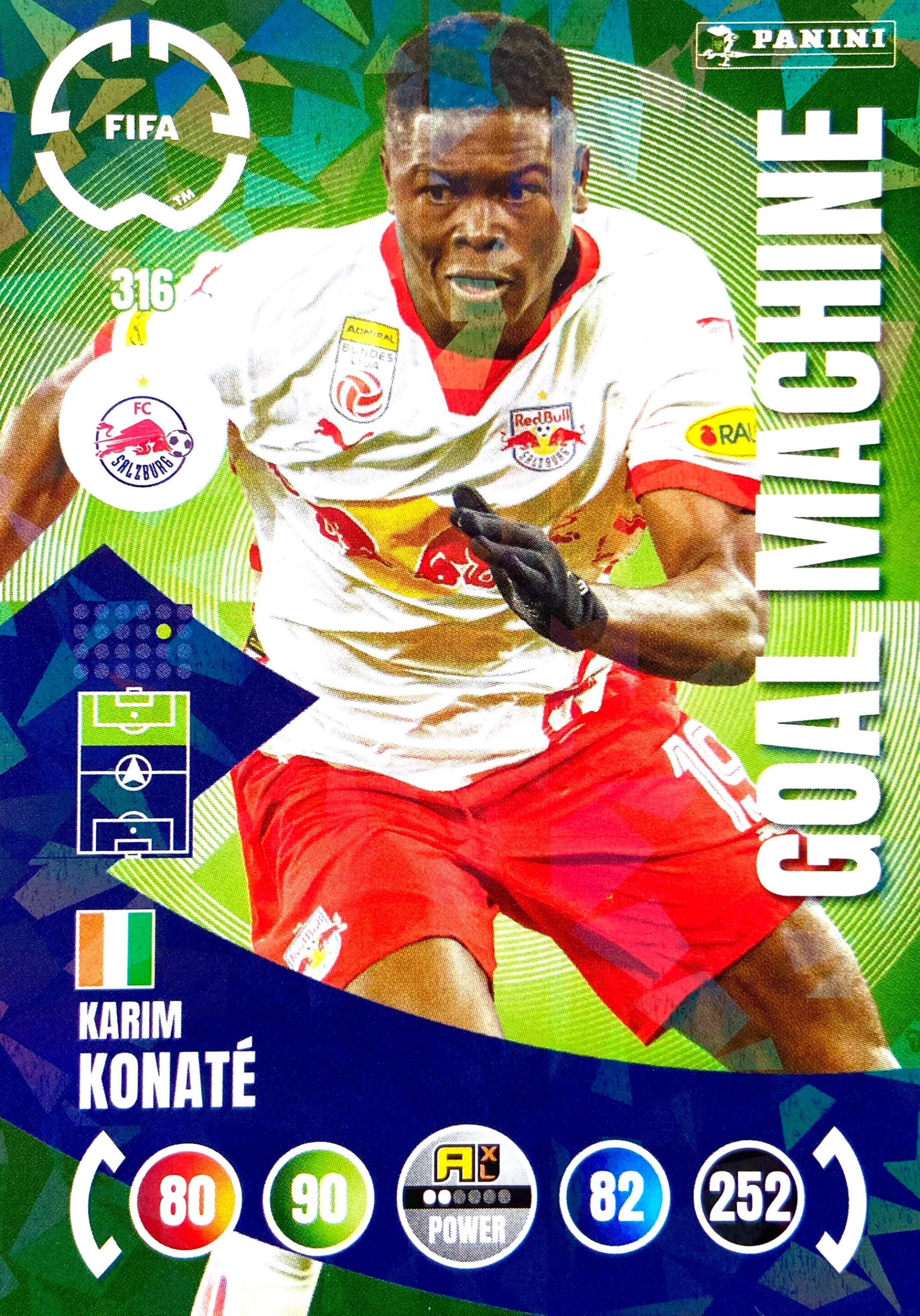 Fifa Club World Cup 2025 Power Goal Machine 316 Karim Konate Salzburg