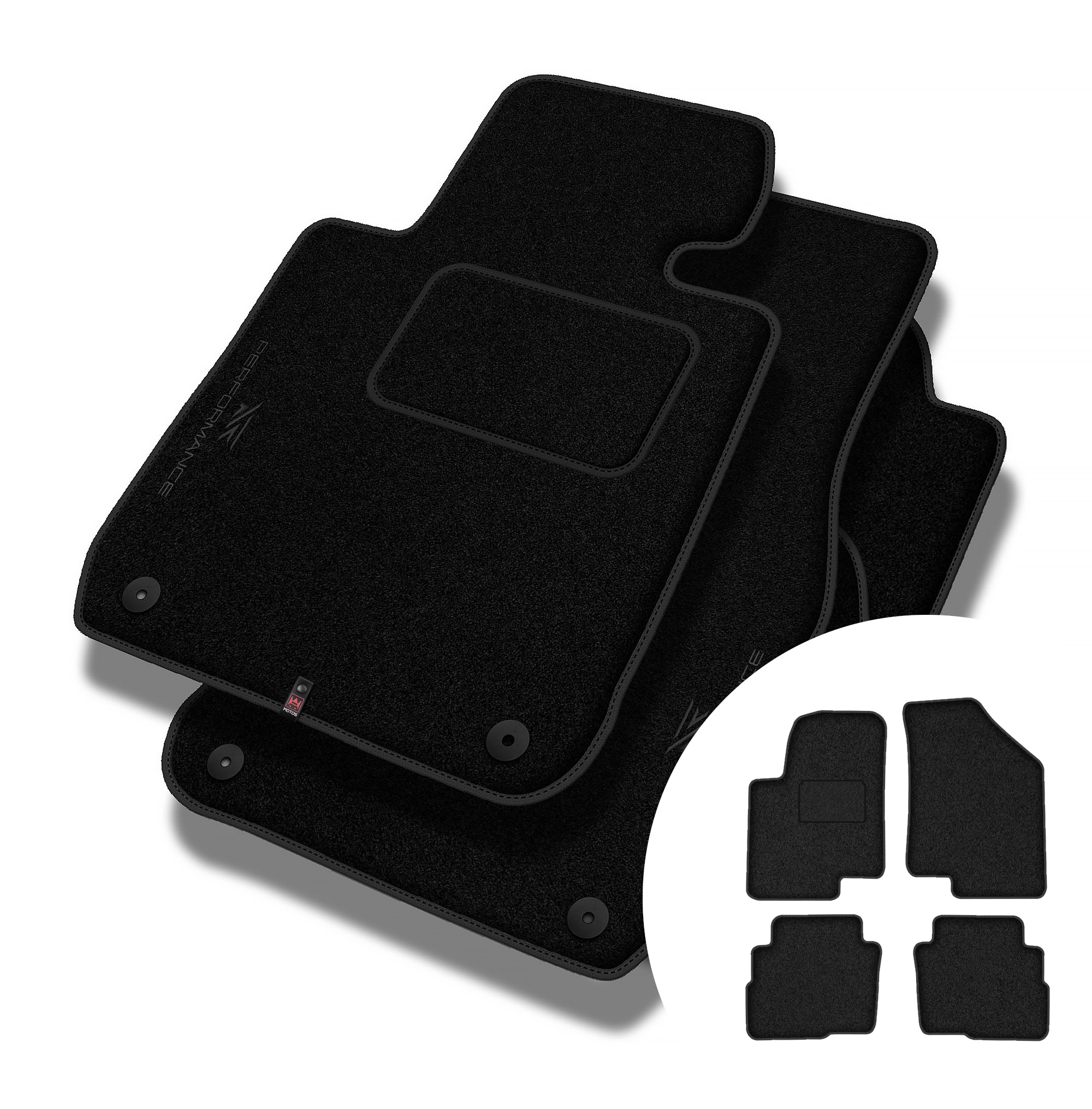 Velurové koberce Performance pro Kia Soul I 2008-2013