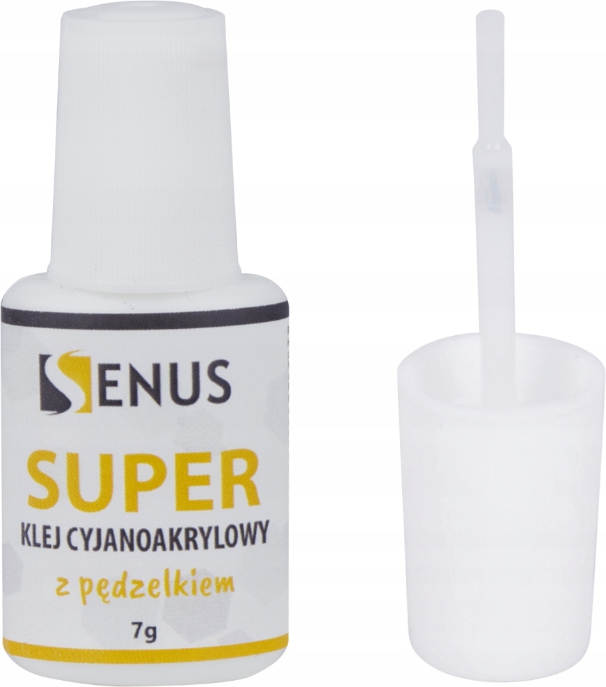 

Klej cyjanoakrylowy z pędzelkiem Senus 7g