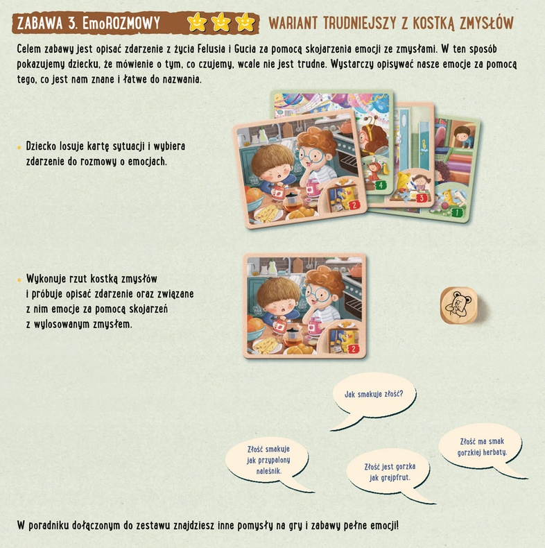 NASZA KSIEGARNIA FELUS I GUCIO GRAJA W EMOCJE Typ Podstawa