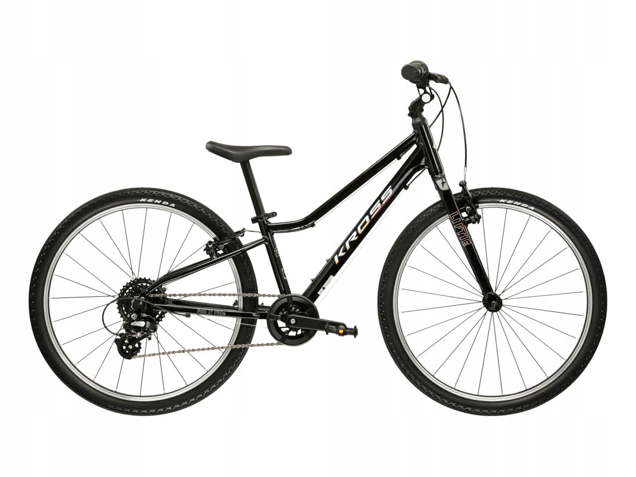 Lekki 8 Kg Rower Juniorski Kross LIFTIE24 2026 Koła24" Shimano 1x8s 130-150