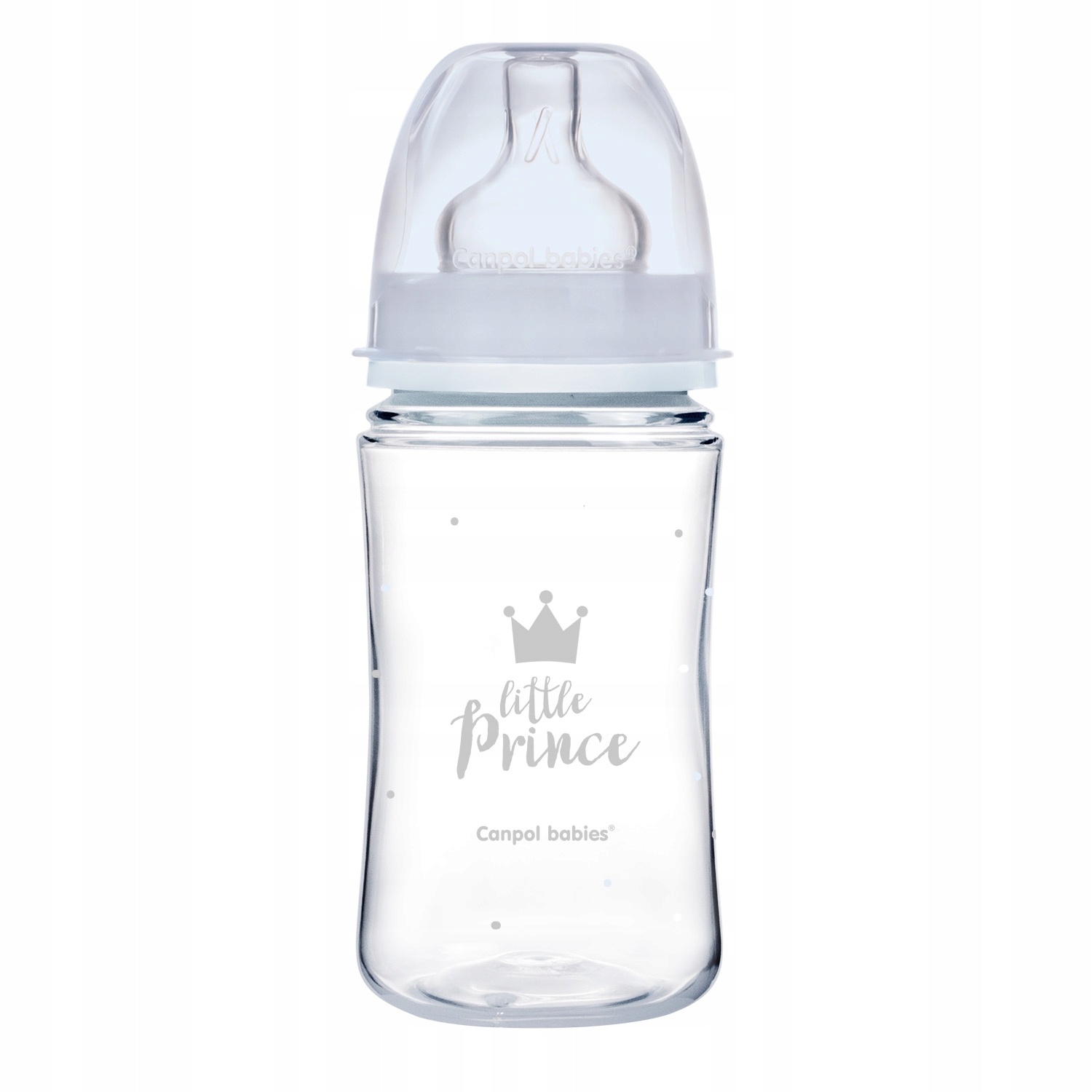 Canpol Butelka szeroka antykolkowa 240ml ROYAL