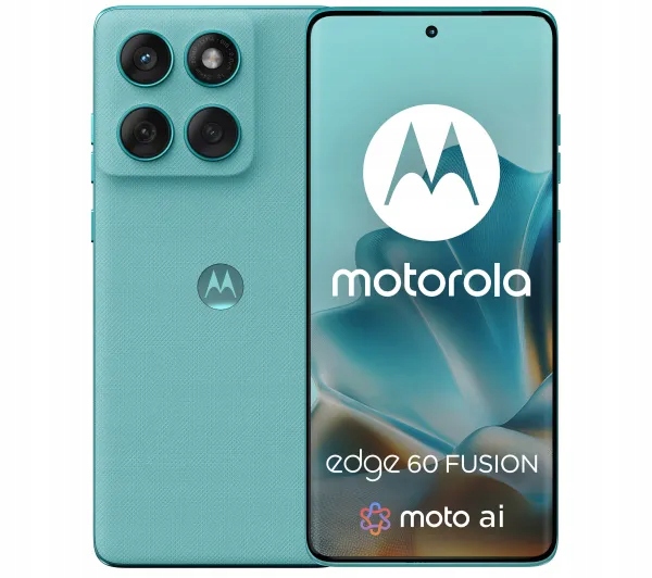 Smartfon Motorola Edge 60 Fusion 8/256GB 120Hz 50Mpix Amazonite Turkusowy