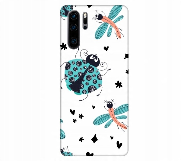 

Etui pokrowiec do Huawei P30 Pro Owady wazki zuki