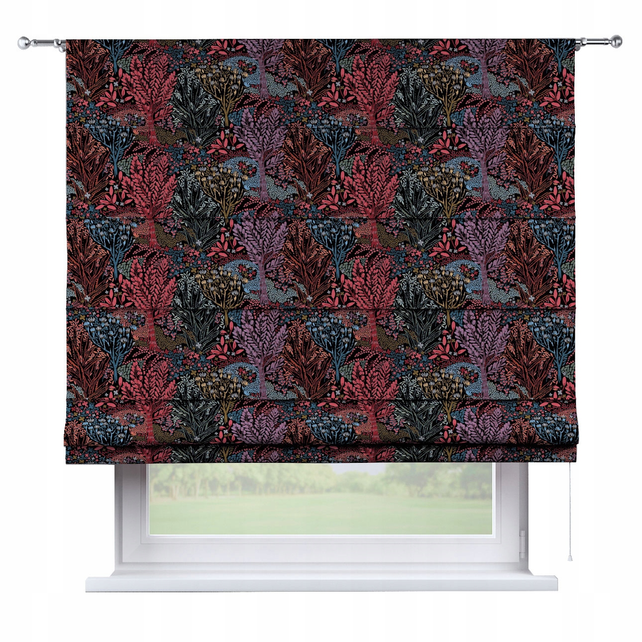 Hotová rímska roleta Torino 100 x 170 cm fialová