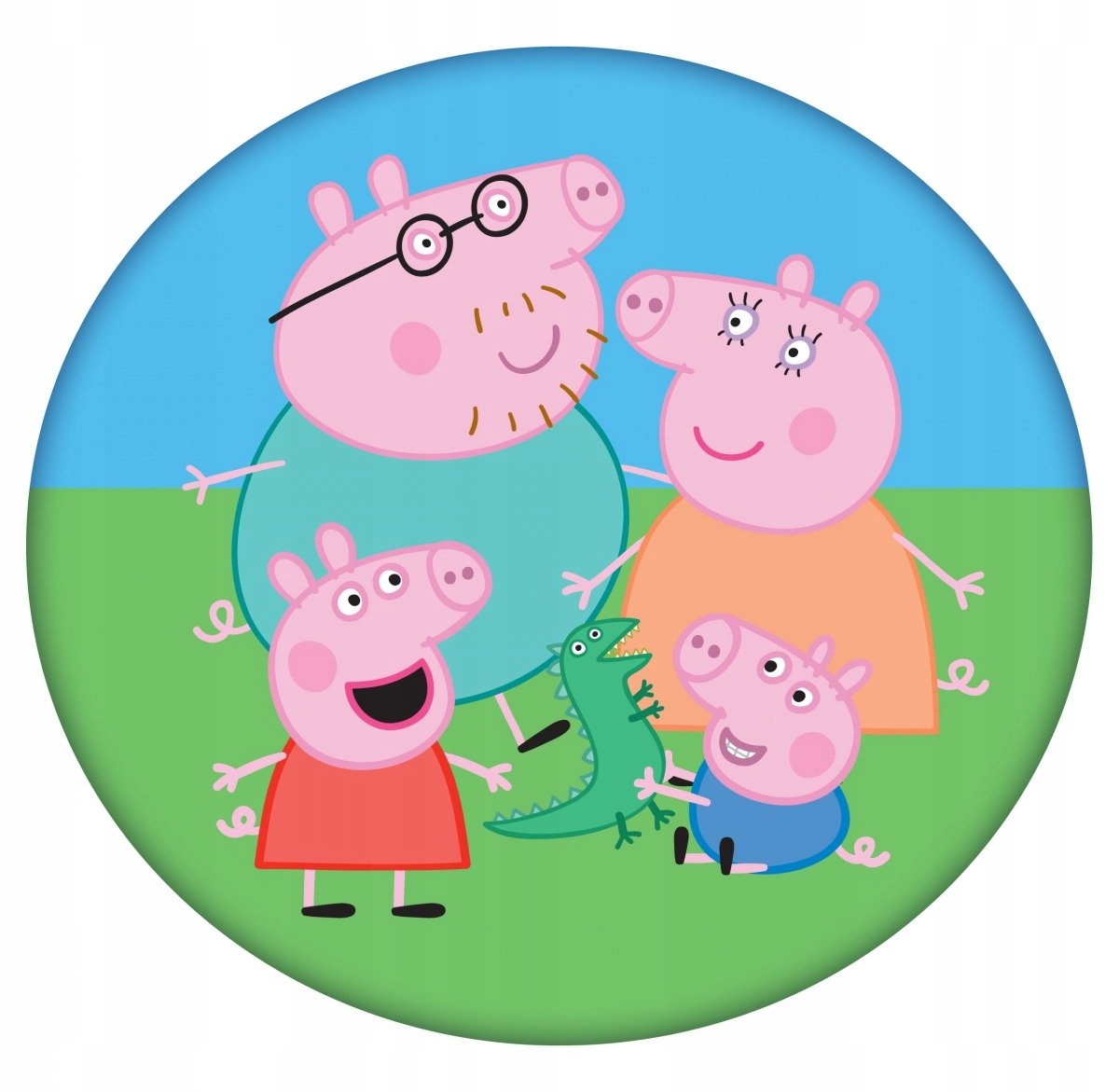 

Poduszka Kształtka Świnka Peppa Okrągła