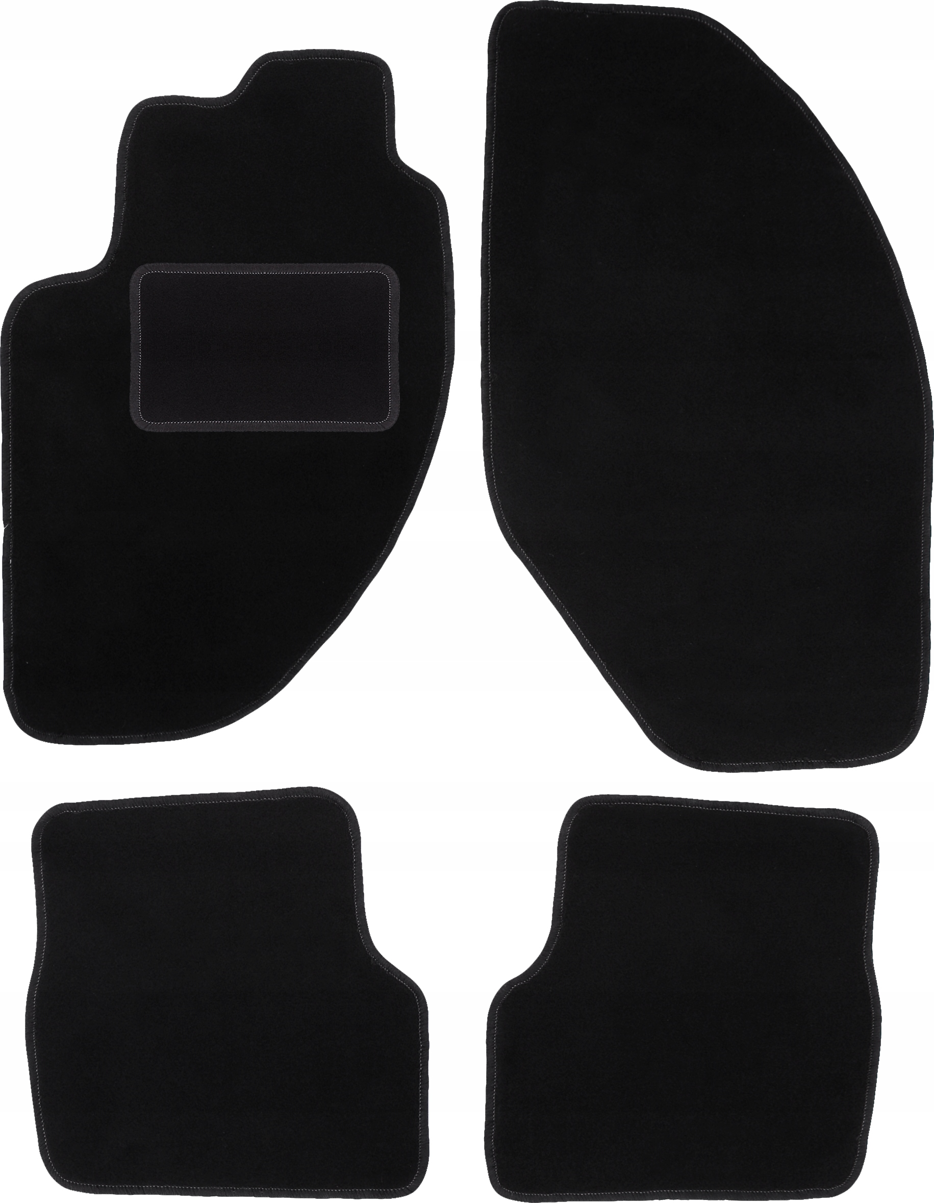 

Dywaniki welurowe Basic do Alfa 166 98-07 +zaczepy