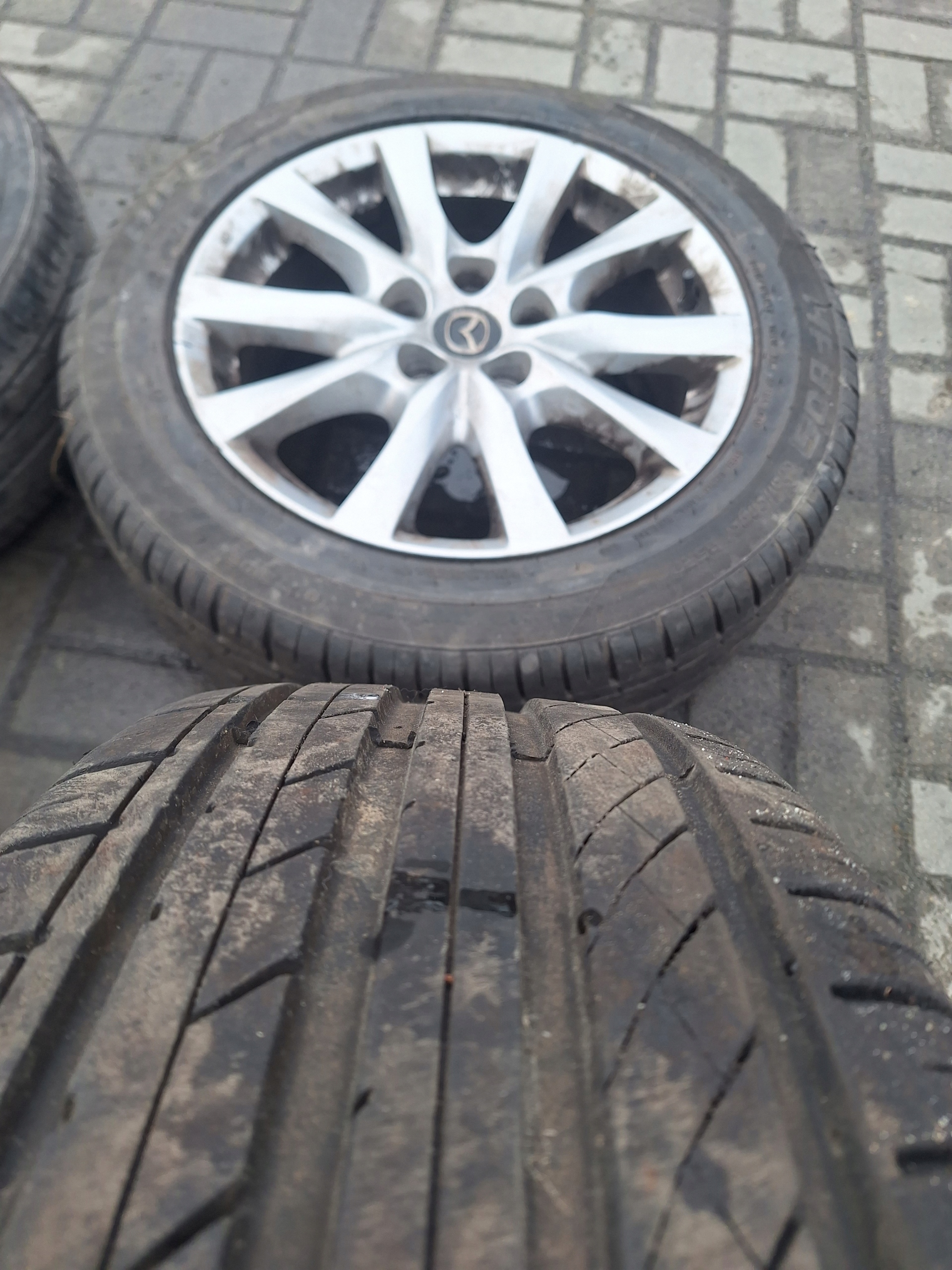 MAZDA 6 GJ 12-15 discs + tyres 225/55 R17