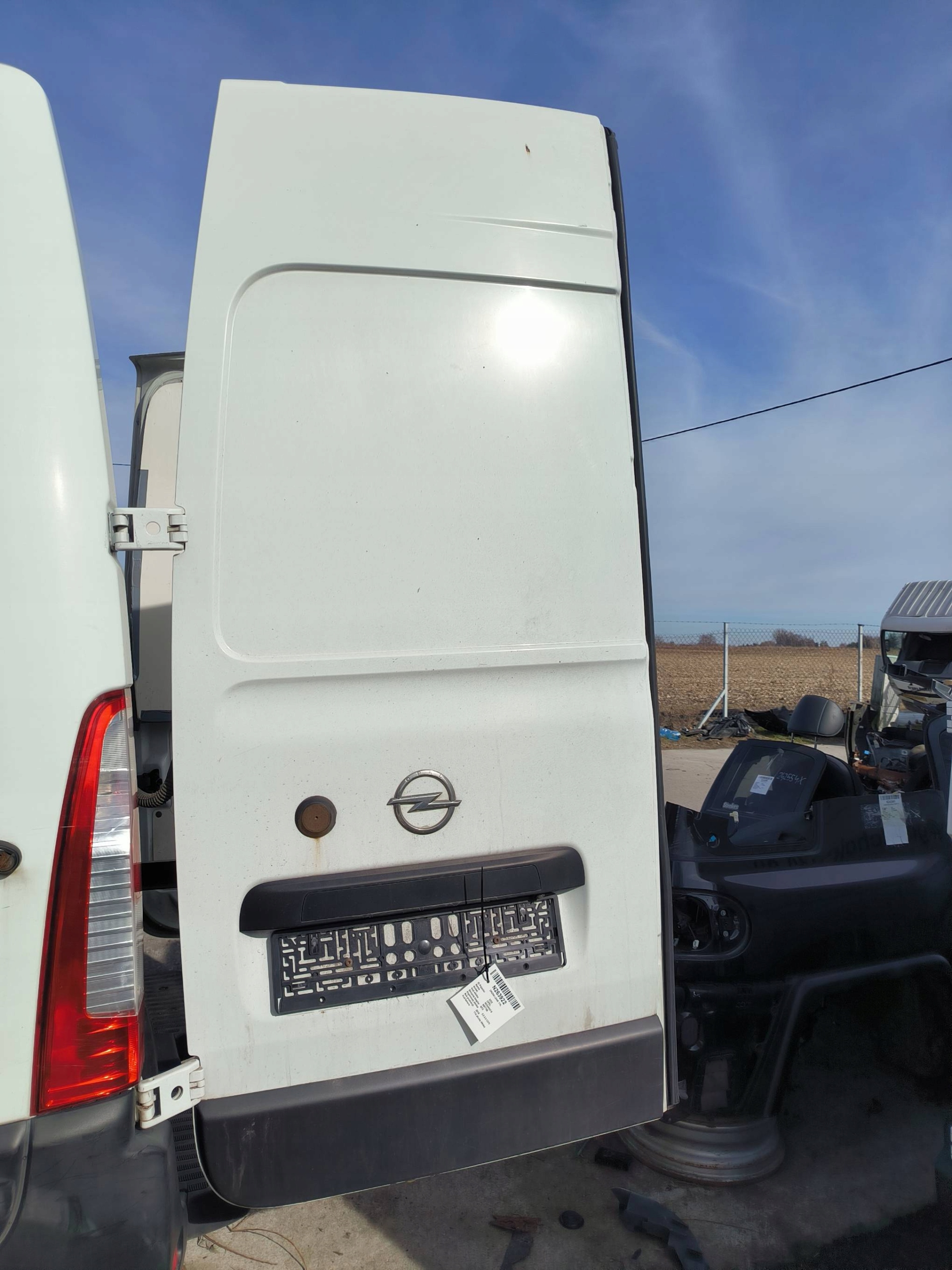Tür links heck H2 11U OPEL MOVANO II