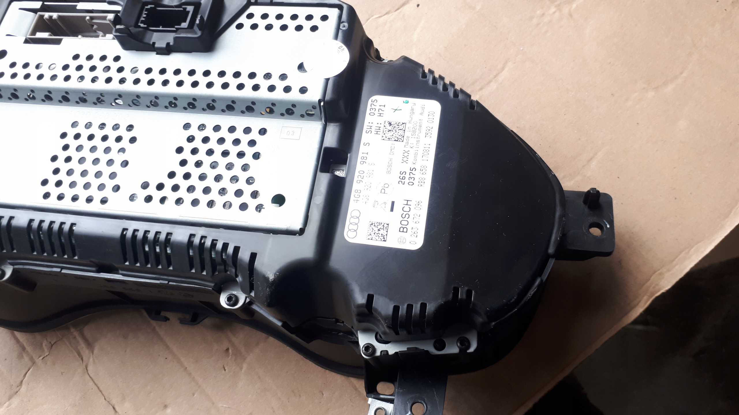 A7 4G dials clock 3.0 TDI 4G8920981S UK