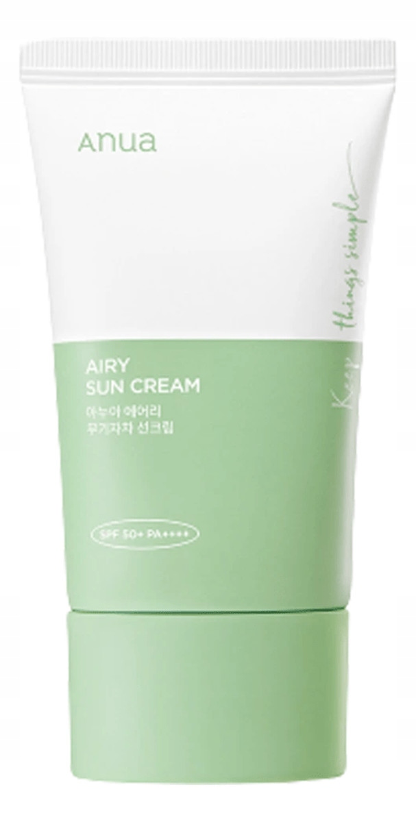 ANUA_Airy Sun Cream opalovací krém Spf 50+ Pa++++ 50 ml