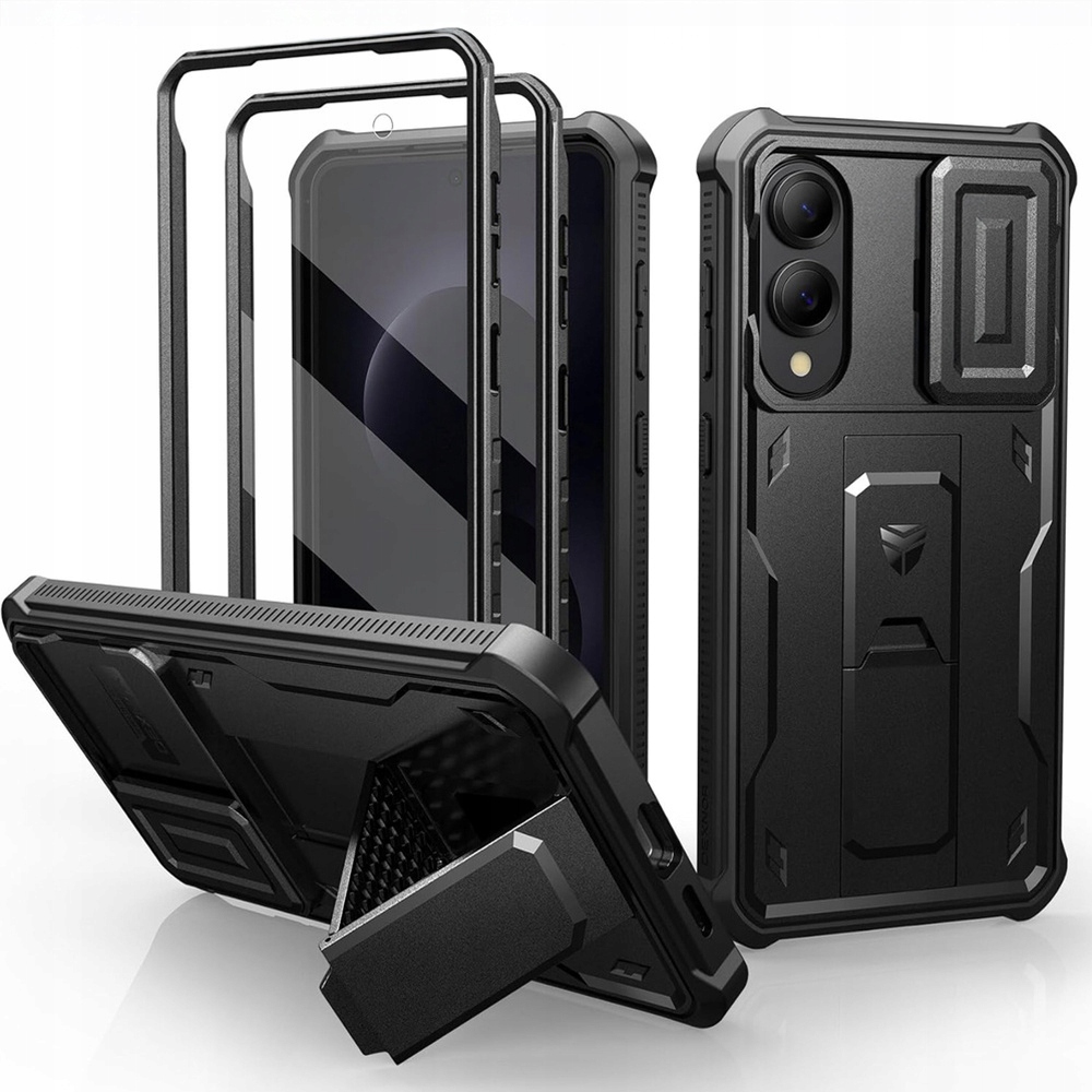 Dexnor Pancéřové Pouzdro Chránící Displej, Kryt 360 Pro Galaxy S25 Edge