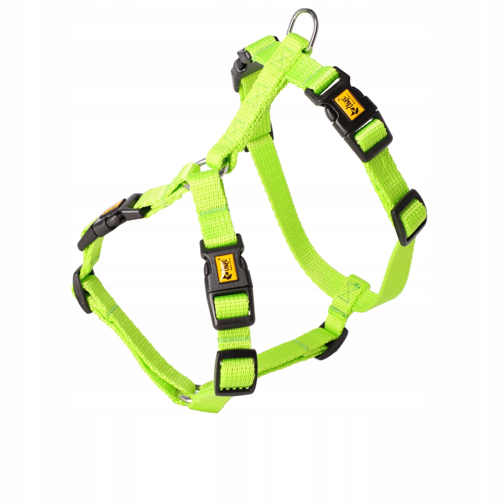 Levně Dingo Postroj Guard Energy se zapínáním na čtyři přezky M zelený