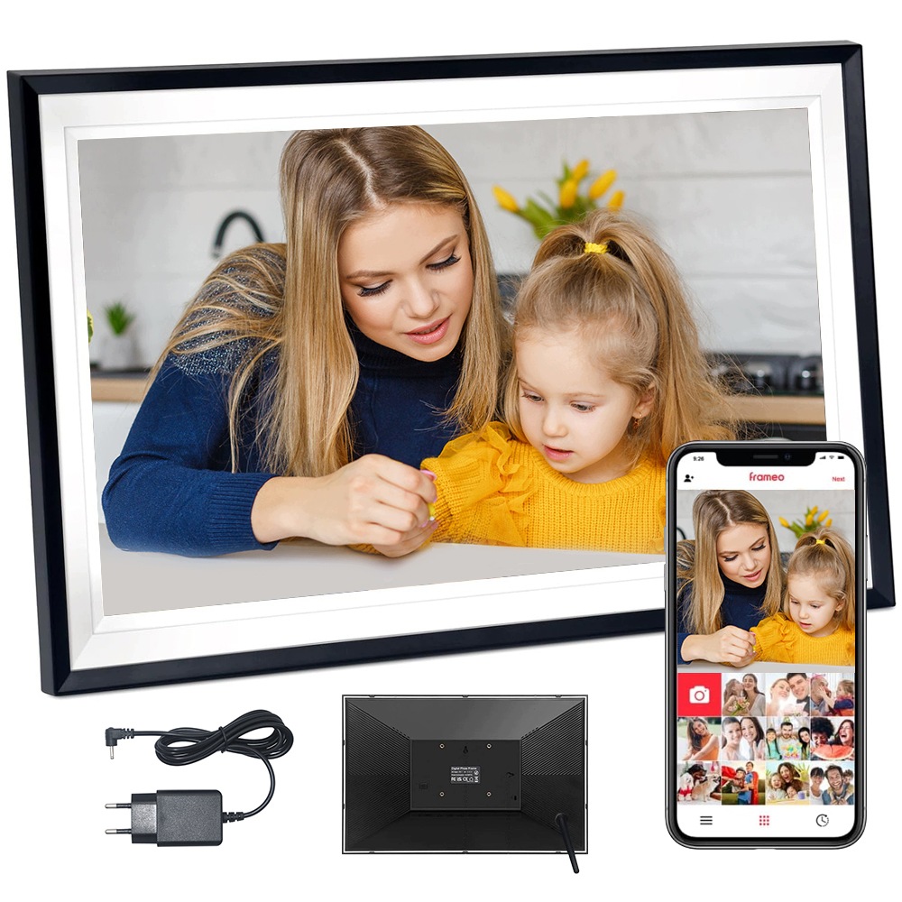 Rámeček Digitální 15,6 Palce Wifi Ips 1920x1080 Dotykový 32GB Frameo Dárek
